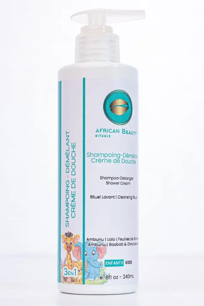 3 en 1 Shampoing-Démêlant-Crème de Douche 3 in 1 Shampoo-Detangler-Shower Cream